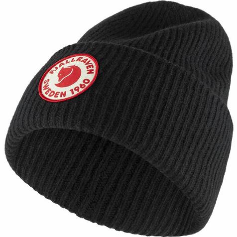 Fjallraven Women 1960 Logo Beanies Black PH146356 Philippines